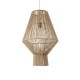 Boho Κρεμαστό Φωτιστικό CAYMAN Μονόφωτο 1 x E27 AC220-240V IP20 - Φ40 x Υ60cm - Μπεζ Λεπτό Σχοινί Τριχιά Πλέγμα GloboStar® CAYMAN 01853 Boho Κρεμαστό Φωτιστικό Πλέγμα Μονόφωτο 1 x E27 IP20 Μπεζ Σχοινί - Μ40 x Π40 x Υ60cm