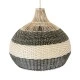 Boho Κρεμαστό Φωτιστικό BARBADOS Μονόφωτο 1 x E27 AC220-240V IP20 - Φ60 x Υ60cm - Μπεζ με Χακί Ξύλινο Μπαμπού Πλέγμα Καμπάνα GloboStar® BARBADOS 01947 Boho Κρεμαστό Φωτιστικό Καμπάνα Μονόφωτο 1 x E27 IP20 Μπεζ & Χακί Ξύλο - Μ60 x Π60 x Υ60cm