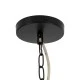 Boho Κρεμαστό Φωτιστικό PUERTORICO Τρίφωτο 3 x E27 AC220-240V IP20 - Φ80 x Υ80cm - Μπεζ Λεπτό Σχοινί Τριχιά Καμπάνα GloboStar® PUERTORICO 02093 Boho Κρεμαστό Φωτιστικό Καμπάνα Τρίφωτο 3 x E27 IP20 Μπεζ & Λευκό Σχοινί - Μ80 x Π80 x Υ80cm