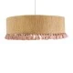 Boho Κρεμαστό Φωτιστικό PUERTORICO Τρίφωτο 3 x E27 AC220-240V IP20 - Φ80 x Υ27cm - Μπεζ με Ροζ Λεπτό Νήμα Πλέγμα Βαμβακερό Καπέλο GloboStar® PUERTORICO 02097 Boho Κρεμαστό Φωτιστικό Οροφής Μονόφωτο 1 x E27 AC220-240V IP20 - Φ80 x Υ27cm - Μπεζ με Ροζ Λεπτό Νήμα Πλέγμα Βαμβακερό Καπέλο - 5 Χρόνια Εγγύηση