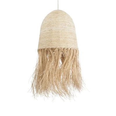 Boho Κρεμαστό Φωτιστικό AREMBEPE Μονόφωτο 1 x E27 AC220-240V IP20 - Φ60 x Υ130cm - Μπεζ Φυσική Ράφια Νήμα Πλέγμα Καμπάνα GloboStar® AREMBEPE 02179 Boho Κρεμαστό Φωτιστικό Οροφής Μονόφωτο 1 x E27 AC220-240V IP20 - Φ60 x Υ130cm - Μπεζ Φυσική Ράφια Νήμα Πλέγμα Καμπάνα - 5 Χρόνια Εγγύηση
