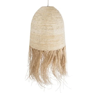 Boho Κρεμαστό Φωτιστικό AREMBEPE Μονόφωτο 1 x E27 AC220-240V IP20 - Φ60 x Υ130cm - Μπεζ Φυσική Ράφια Νήμα Πλέγμα Καμπάνα GloboStar® AREMBEPE 02179 Boho Κρεμαστό Φωτιστικό Οροφής Μονόφωτο 1 x E27 AC220-240V IP20 - Φ60 x Υ130cm - Μπεζ Φυσική Ράφια Νήμα Πλέγμα Καμπάνα - 5 Χρόνια Εγγύηση