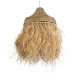 Boho Κρεμαστό Φωτιστικό PORTOFERRAIO Μονόφωτο 1 x E27 AC220-240V IP20 - Φ50 x Υ80cm - Μπεζ με Καφέ Φυσική Ράφια Νήμα Πλέγμα Καμπάνα GloboStar® PORTOFERRAIO 02185 Boho Κρεμαστό Φωτιστικό Πλέγμα Μονόφωτο 1 x E27 IP20 Μπεζ Ράφια - Μ50 x Π50 x Υ80cm