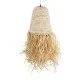Boho Κρεμαστό Φωτιστικό LETA Μονόφωτο 1 x E27 AC220-240V IP20 - Φ34 x Υ70cm - Μπεζ Φυσική Ράφια Νήμα Πλέγμα Καμπάνα GloboStar® LETA 02189 Boho Κρεμαστό Φωτιστικό Οροφής Μονόφωτο 1 x E27 AC220-240V IP20 - Φ34 x Υ70cm - Μπεζ Φυσική Ράφια Νήμα Πλέγμα Καμπάνα - 5 Χρόνια Εγγύηση