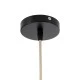 GloboStar® PALERMO 02208 Boho Κρεμαστό Φωτιστικό Πλέγμα Μονόφωτο 1 x E27 IP20 Μπεζ Ξύλο - Μ60 x Π60 x Υ20cm