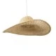 Boho Κρεμαστό Φωτιστικό ESPARGOS Μονόφωτο 1 x E27 AC220-240V IP20 - Φ70 x Υ35cm - Μπεζ Ξύλινο Μπαμπού Πλέγμα GloboStar® ESPARGOS 02214 Boho Κρεμαστό Φωτιστικό Πλέγμα Μονόφωτο 1 x E27 IP20 Μπεζ Ξύλο - Μ70 x Π70 x Υ35cm