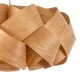 GloboStar® SARDIGNA 02218 Boho Κρεμαστό Φωτιστικό Πλέγμα Μονόφωτο 1 x E27 IP20 Καφέ Ξύλο - Μ60 x Π60 x Υ30cm