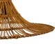 Boho Κρεμαστό Φωτιστικό PALERMO Μονόφωτο 1 x E27 AC220-240V IP20 - Φ60 x Υ18cm - Μπεζ Καφέ Ξύλινο Μπαμπού Πλέγμα GloboStar® PALERMO 02310 Boho Κρεμαστό Φωτιστικό Πλέγμα Μονόφωτο 1 x E27 IP20 Καφέ Ξύλο - Μ60 x Π60 x Υ18cm