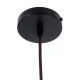 Boho Κρεμαστό Φωτιστικό PALERMO Μονόφωτο 1 x E27 AC220-240V IP20 - Φ60 x Υ18cm - Μπεζ Καφέ Ξύλινο Μπαμπού Πλέγμα GloboStar® PALERMO 02310 Boho Κρεμαστό Φωτιστικό Πλέγμα Μονόφωτο 1 x E27 IP20 Καφέ Ξύλο - Μ60 x Π60 x Υ18cm
