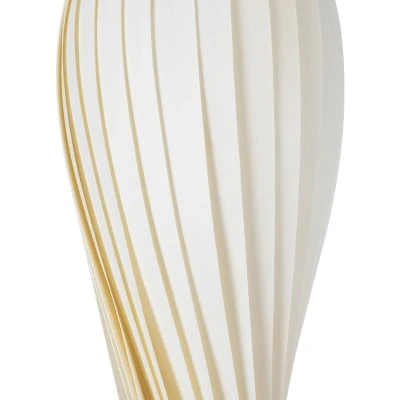 GloboStar® PRAIA 02317 Μοντέρνο Κρεμαστό Φωτιστικό Πλέγμα Δίφωτο 2 x E27 IP20 Μπεζ & Λευκό Ξύλο - Μ25 x Π25 x Υ145cm
