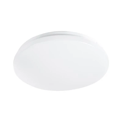 GloboStar® CELANO 61005 LED Πλαφονιέρα Οροφής Στρόγγυλη Φ26 20W 2000lm 120° AC 220-240V Αδιάβροχη IP54 Φ26 x Υ6cm Ψυχρό Λευκό 6000K - 3 Χρόνια Εγγύηση