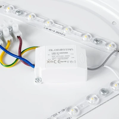 Πλαφονιέρα led οροφής στρόγγυλη CELANO 61007 GLOBOSTAR 20W IP54 θερμό λευκό 2700K 1800lm Φ26xΥ6cm GloboStar® CELANO 61007 LED Πλαφονιέρα Οροφής Στρόγγυλη Φ26 20W 1800lm 120° AC 220-240V Αδιάβροχη IP54 Φ26 x Υ6cm Θερμό Λευκό 2700K - 3 Χρόνια Εγγύηση