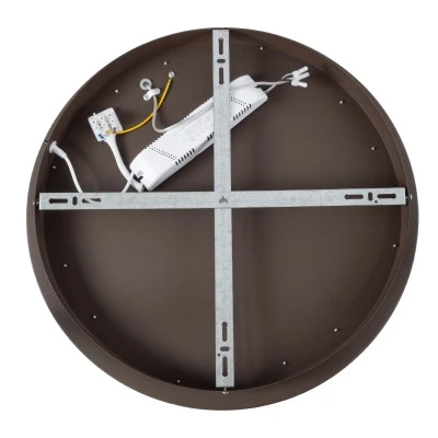 Πλαφονιέρα Οροφής Δαχτυλίδι-Κύκλος LED SALEM CCT 75W 8625lm 120° AC 220-240V - Εναλλαγή Φωτισμού μέσω Τηλεχειριστηρίου All In One - Καφέ Χάλκινο GloboStar® SALEM 61236 Πλαφονιέρα Οροφής Δαχτυλίδι-Κύκλος LED CCT 75W 8625lm 120° AC 220-240V - Εναλλαγή Φωτισμού μέσω Τηλεχειριστηρίου All In One Ψυχρό 6000k+Φυσικό 4500k+Θερμό 2700k Dimmable Φ45cm - Καφέ Χάλκινο - 3 Years Warranty