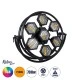 Επαγγελματικό φωτιστικό εφέ Digital Matrix Pixel & Blinder 7x100W LED COB θερμό χρώμα φωτός 2200K & 168x0.5W LED RGB