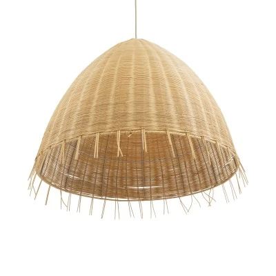 Κρεμαστό Φωτιστικό AQUATIC Boho καμπάνα μονόφωτο 1 x E27 AC 220-240V Μπεζ Ξύλο - Μ60 x Π60 x Υ60cm Κρεμαστό Φωτιστικό AQUATIC Boho καμπάνα μονόφωτο 1 x E27 AC 220-240V Μπεζ Ξύλο - Μ60 x Π60 x Υ60cm