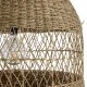 Boho Κρεμαστό Φωτιστικό SAINTLUCIA Μονόφωτο 1 x E27 AC220-240V IP20 - Φ66 x Υ120cm - Χακί Σχοινί με Μπεζ Φυσική Ράφια Νήμα Πλεγμα Καμπάνα GloboStar® SAINTLUCIA 02161 Boho Κρεμαστό Φωτιστικό Πλεγμα Μονόφωτο 1 x E27 IP20 Μπεζ Ράφια - Μ66 x Π66 x Υ120cm