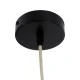 GloboStar® MIHIRO 02172 Boho Κρεμαστό Φωτιστικό Πλέγμα Μονόφωτο 1 x E27 IP20 Μπεζ Ξύλο - Μ32 x Π32 x Υ56cm