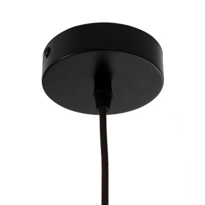 Boho Κρεμαστό Φωτιστικό MIHIRO Μονόφωτο 1 x E27 AC220-240V IP20 - Φ32 x Υ56cm - Καφέ Σκούρο Ξύλινο Πλέγμα GloboStar® MIHIRO 02173 Boho Κρεμαστό Φωτιστικό Πλέγμα Μονόφωτο 1 x E27 IP20 Καφέ Ξύλο - Μ32 x Π32 x Υ56cm
