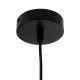 Boho Κρεμαστό Φωτιστικό MIHIRO Μονόφωτο 1 x E27 AC220-240V IP20 - Φ32 x Υ56cm - Καφέ Σκούρο Ξύλινο Πλέγμα GloboStar® MIHIRO 02173 Boho Κρεμαστό Φωτιστικό Πλέγμα Μονόφωτο 1 x E27 IP20 Καφέ Ξύλο - Μ32 x Π32 x Υ56cm