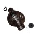 Boho Κρεμαστό Φωτιστικό MIHIRO Μονόφωτο 1 x E27 AC220-240V IP20 - Φ32 x Υ56cm - Καφέ Σκούρο Ξύλινο Πλέγμα GloboStar® MIHIRO 02173 Boho Κρεμαστό Φωτιστικό Πλέγμα Μονόφωτο 1 x E27 IP20 Καφέ Ξύλο - Μ32 x Π32 x Υ56cm