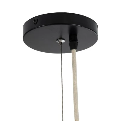 Boho Κρεμαστό Φωτιστικό KAIA Μονόφωτο 1 x E27 AC220-240V IP20 - Φ80 x Υ26cm - Μπεζ Ξύλινο Μπαμπού Πλέγμα Καμπάνα GloboStar® KAIA 02347 Boho Κρεμαστό Φωτιστικό Καμπάνα Μονόφωτο 1 x E27 IP20 Μπεζ Ξύλο - Μ80 x Π80 x Υ26cm