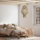 Boho Κρεμαστό Φωτιστικό CAYMAN Μονόφωτο 1 x E27 AC220-240V IP20 - Φ40 x Υ60cm - Μπεζ Λεπτό Σχοινί Τριχιά Πλέγμα GloboStar® CAYMAN 01853 Boho Κρεμαστό Φωτιστικό Πλέγμα Μονόφωτο 1 x E27 IP20 Μπεζ Σχοινί - Μ40 x Π40 x Υ60cm