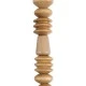 Vintage Κρεμαστό Φωτιστικό BEADS Μονόφωτο 1 x E27 AC220-240V IP20 - Φ5 x Υ33cm - Μπεζ Ξύλινο Ανάρτηση GloboStar® BEADS 00697 Vintage Κρεμαστό Φωτιστικό Ανάρτηση Μονόφωτο 1 x E27 IP20 Μπεζ Ξύλο - Μ5 x Π5 x Υ33cm