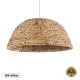 Boho Κρεμαστό Φωτιστικό MANGATA Μονόφωτο 1 x E27 AC220-240V IP20 - Φ60 x Υ28cm - Καφέ Water Hyacinth - Υδρουάκινθος Πλέγμα Καμπάνα GloboStar® MANGATA 01847 Boho Κρεμαστό Φωτιστικό Οροφής Μονόφωτο 1 x E27 AC220-240V IP20 - Φ60 x Υ28cm - Καφέ Water Hyacinth - Υδρουάκινθος Πλέγμα Καμπάνα - 5 Χρόνια Εγγύηση