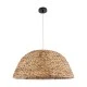 Boho Κρεμαστό Φωτιστικό MANGATA Μονόφωτο 1 x E27 AC220-240V IP20 - Φ60 x Υ28cm - Καφέ Water Hyacinth - Υδρουάκινθος Πλέγμα Καμπάνα GloboStar® MANGATA 01847 Boho Κρεμαστό Φωτιστικό Οροφής Μονόφωτο 1 x E27 AC220-240V IP20 - Φ60 x Υ28cm - Καφέ Water Hyacinth - Υδρουάκινθος Πλέγμα Καμπάνα - 5 Χρόνια Εγγύηση