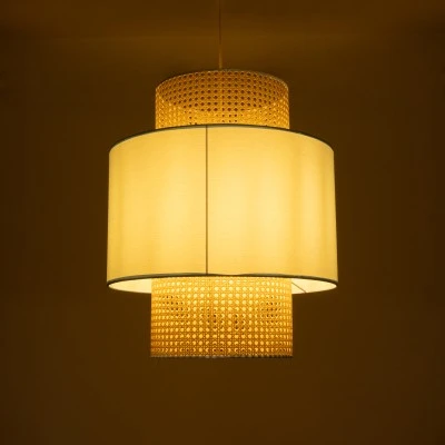Boho Κρεμαστό Φωτιστικό SAIGE Μονόφωτο 1 x E27 AC220-240V IP20 - Φ50 x Υ60cm - Μπεζ με Γαλάζιο Ξύλινο Μπαμπού Πλέγμα GloboStar® SAIGE 02045 Boho Κρεμαστό Φωτιστικό Πλέγμα Μονόφωτο 1 x E27 IP20 Μπεζ Ξύλο με Γαλάζιο Ύφασμα - Μ50 x Π50 x Υ60cm