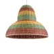 Boho Κρεμαστό Φωτιστικό CABALLEROS Μονόφωτο 1 x E27 AC220-240V IP20 - Φ70 x Υ60cm - Πράσινο με Κίτρινο και Μπεζ με Κόκκινο Ξύλινο Μπαμπού Πλέγμα Καμπάνα GloboStar® CABALLEROS 02058 Boho Κρεμαστό Φωτιστικό Καμπάνα Μονόφωτο 1 x E27 IP20 Πολύχρωμο Ξύλο - Μ70 x Π70 x Υ60cm