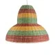 Boho Κρεμαστό Φωτιστικό CABALLEROS Μονόφωτο 1 x E27 AC220-240V IP20 - Φ70 x Υ60cm - Πράσινο με Κίτρινο και Μπεζ με Κόκκινο Ξύλινο Μπαμπού Πλέγμα Καμπάνα GloboStar® CABALLEROS 02058 Boho Κρεμαστό Φωτιστικό Καμπάνα Μονόφωτο 1 x E27 IP20 Πολύχρωμο Ξύλο - Μ70 x Π70 x Υ60cm