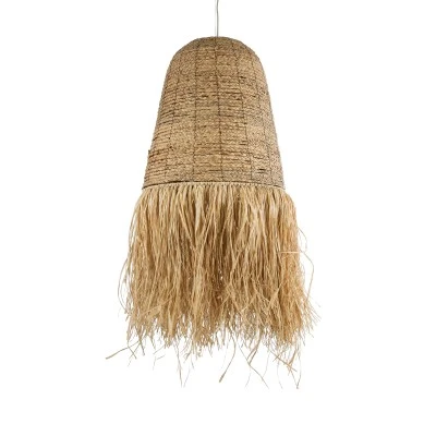 Boho Κρεμαστό Φωτιστικό PORTOFERRAIO Μονόφωτο 1 x E27 AC220-240V IP20 - Φ60 x Υ120cm - Μπεζ Φυσική Ράφια Νήμα Πλέγμα Καμπάνα GloboStar® PORTOFERRAIO 02190 Boho Κρεμαστό Φωτιστικό Πλέγμα Μονόφωτο 1 x E27 IP20 Μπεζ Ράφια - Μ60 x Π60 x Υ120cm