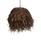 Boho Κρεμαστό Φωτιστικό GUADELOUPE Μονόφωτο 1 x E27 AC220-240V IP20 - Φ50 x Υ40cm - Καφέ Σκούρο Φυσική Ράφια Νήμα Πλέγμα Καμπάνα GloboStar® GUADELOUPE 02293 Boho Κρεμαστό Φωτιστικό Καμπάνα Μονόφωτο 1 x E27 IP20 Καφέ Ράφια - Μ50 x Π50 x Υ40cm