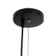 GloboStar® GUADELOUPE 02294 Boho Κρεμαστό Φωτιστικό Οροφής Μονόφωτο 1 x E27 AC220-240V IP20 - Φ70 x Υ45cm - Καφέ Φυσική Ράφια Νήμα Πλέγμα Καμπάνα - 5 Χρόνια Εγγύηση