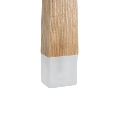 Μοντέρνο Κρεμαστό Φωτιστικό Οροφής LED CALISTA AC220-240V IP20 - Μ4 x Π3 x Υ33cm - Μπεζ Ξύλινο - Θερμό Λευκό 3000K GloboStar® CALISTA 01252 Μοντέρνο Κρεμαστό Φωτιστικό Ανάρτηση Μονόφωτο 1 x G4 IP20 Μπεζ Ξύλο - Μ4 x Π3 x Υ33cm