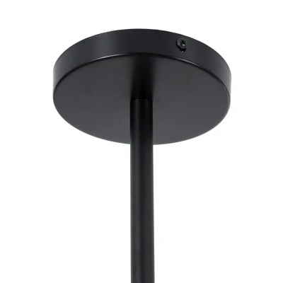 GloboStar® ORNATE 01553 Φωτιστικό Οροφής LED 104W lm ° AC 220-240V IP20 Φυσικό Λευκό 4500k Μαύρο & Χάλκινο Μέταλλο με Λευκό Πλαστικό - Μ65 x Π65 x Υ70cm - 2 Xρόνια Εγγύηση