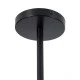 GloboStar® ORNATE 01553 Φωτιστικό Οροφής LED 104W lm ° AC 220-240V IP20 Φυσικό Λευκό 4500k Μαύρο & Χάλκινο Μέταλλο με Λευκό Πλαστικό - Μ65 x Π65 x Υ70cm - 2 Xρόνια Εγγύηση