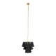Boho Κρεμαστό Φωτιστικό MISSOULA Μονόφωτο 1 x E27 AC220-240V IP20 - Φ30 x Υ40cm - Μαύρο Λεπτό Νήμα Βαμβακερό και Χρυσό Μεταλλικό Πλέγμα GloboStar® MISSOULA 02087 Boho Κρεμαστό Φωτιστικό Σχοινί Μονόφωτο 1 x E27 IP20 Μαύρο Ύφασμα με Χρυσό Μέταλλο - Μ30 x Π30 x Υ40cm
