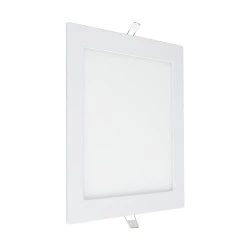 Χωνευτό LED Panel λευκό 20W 2060lm 120° AC 220-240V IP20 Μ22.5 x Π22.5 x Υ1.9cm Θερμό Λευκό 2700K - 3 Χρόνια Εγγύηση