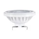 GloboStar® S-40004 Σποτ LED G53 AR111 15W 1500lm 12° AC 220-240V IP20 Φ11 x Υ7cm Ψυχρό Λευκό 6000K - 1 Χρόνο Εγγύηση