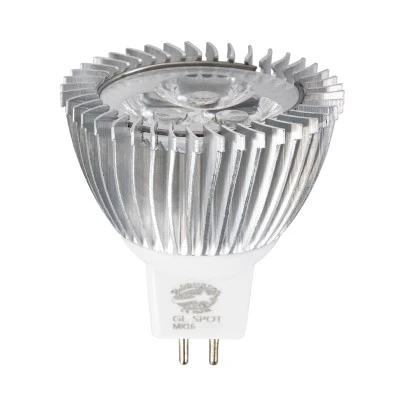 Σποτ LED GU5.3 MR16 3W 300lm δέσμης 30° DC 12V IP20 Φ5 x Υ5.2cm Ψυχρό φως 6000K Σποτ LED GU5.3 MR16 3W 300lm δέσμης 30° DC 12V IP20 Φ5 x Υ5.2cm Ψυχρό φως 6000K