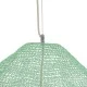 GloboStar® KENTUCKY 01870 Vintage Κρεμαστό Φωτιστικό Οροφής Μονόφωτο 1 x E27 AC220-240V IP20 - Φ90 x Υ70cm - Apple Green Μεταλλικό Πλέγμα - 5 Χρόνια Εγγύηση