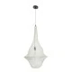 Vintage Κρεμαστό Φωτιστικό KENTUCKY Μονόφωτο 1 x E27 AC220-240V IP20 - Φ50 x Υ90cm - Μπεζ Εκρού Μεταλλικό Πλέγμα GloboStar® KENTUCKY 01874 Vintage Κρεμαστό Φωτιστικό Πλέγμα Μονόφωτο 1 x E27 IP20 Μπεζ Μέταλλο - Μ50 x Π50 x Υ90cm