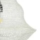 Vintage Κρεμαστό Φωτιστικό KENTUCKY Μονόφωτο 1 x E27 AC220-240V IP20 - Φ50 x Υ90cm - Μπεζ Εκρού Μεταλλικό Πλέγμα GloboStar® KENTUCKY 01874 Vintage Κρεμαστό Φωτιστικό Πλέγμα Μονόφωτο 1 x E27 IP20 Μπεζ Μέταλλο - Μ50 x Π50 x Υ90cm