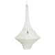 Vintage Κρεμαστό Φωτιστικό KENTUCKY Μονόφωτο 1 x E27 AC220-240V IP20 - Φ80 x Υ140cm - Μπεζ Εκρού Μεταλλικό Πλέγμα GloboStar® KENTUCKY 01877 Vintage Κρεμαστό Φωτιστικό Πλέγμα Μονόφωτο 1 x E27 IP20 Μπεζ Μέταλλο - Μ80 x Π80 x Υ140cm