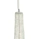 Vintage Κρεμαστό Φωτιστικό KENTUCKY Μονόφωτο 1 x E27 AC220-240V IP20 - Φ80 x Υ140cm - Μπεζ Εκρού Μεταλλικό Πλέγμα GloboStar® KENTUCKY 01877 Vintage Κρεμαστό Φωτιστικό Πλέγμα Μονόφωτο 1 x E27 IP20 Μπεζ Μέταλλο - Μ80 x Π80 x Υ140cm