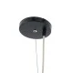 GloboStar® KENTUCKY 01879 Vintage Κρεμαστό Φωτιστικό Οροφής Μονόφωτο 1 x E27 AC220-240V IP20 - Φ80 x Υ140cm - Τιρκουάζ Μεταλλικό Πλέγμα - 5 Χρόνια Εγγύηση