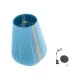 GloboStar® SALERNO 02336 Boho Κρεμαστό Φωτιστικό Πλέγμα Μονόφωτο 1 x E27 IP20 Πολύχρωμο Νήμα - Μ50 x Π50 x Υ60cm