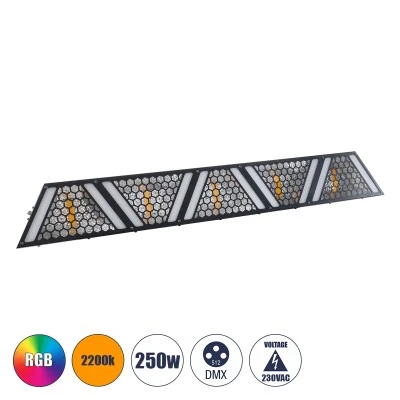 Φωτιστικό Ειδικών Εφέ Digital Matrix Pixel & Blinder 5x50W LED θερμό χρώμα φωτός 2200K & 90x0.5W LED RGB Φωτιστικό Ειδικών Εφέ Digital Matrix Pixel & Blinder 5x50W LED θερμό χρώμα φωτός 2200K & 90x0.5W LED RGB